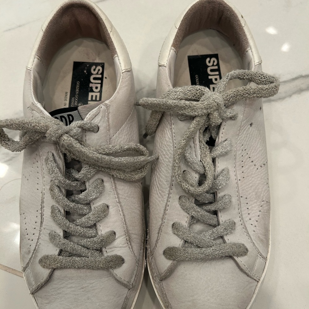 Golden Goose Women's Sneakers - White and Gray